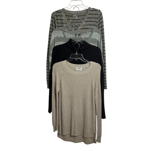 Old Navy/NWT Relativity/Market & Spruce/Maurices Women’s Tops Sz Small Lot/4 LS - Picture 1 of 16